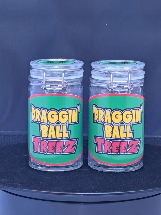 draggin' ball treez regular stash jar