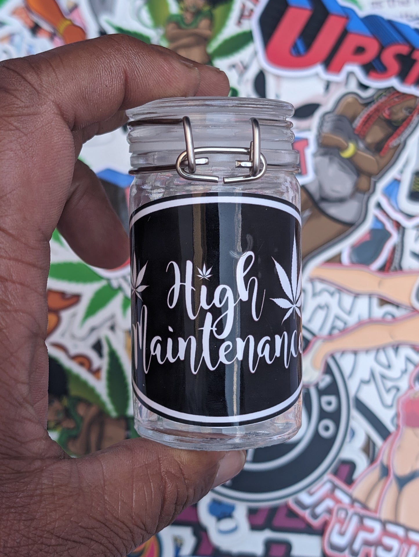 high maintenance regular stash jar