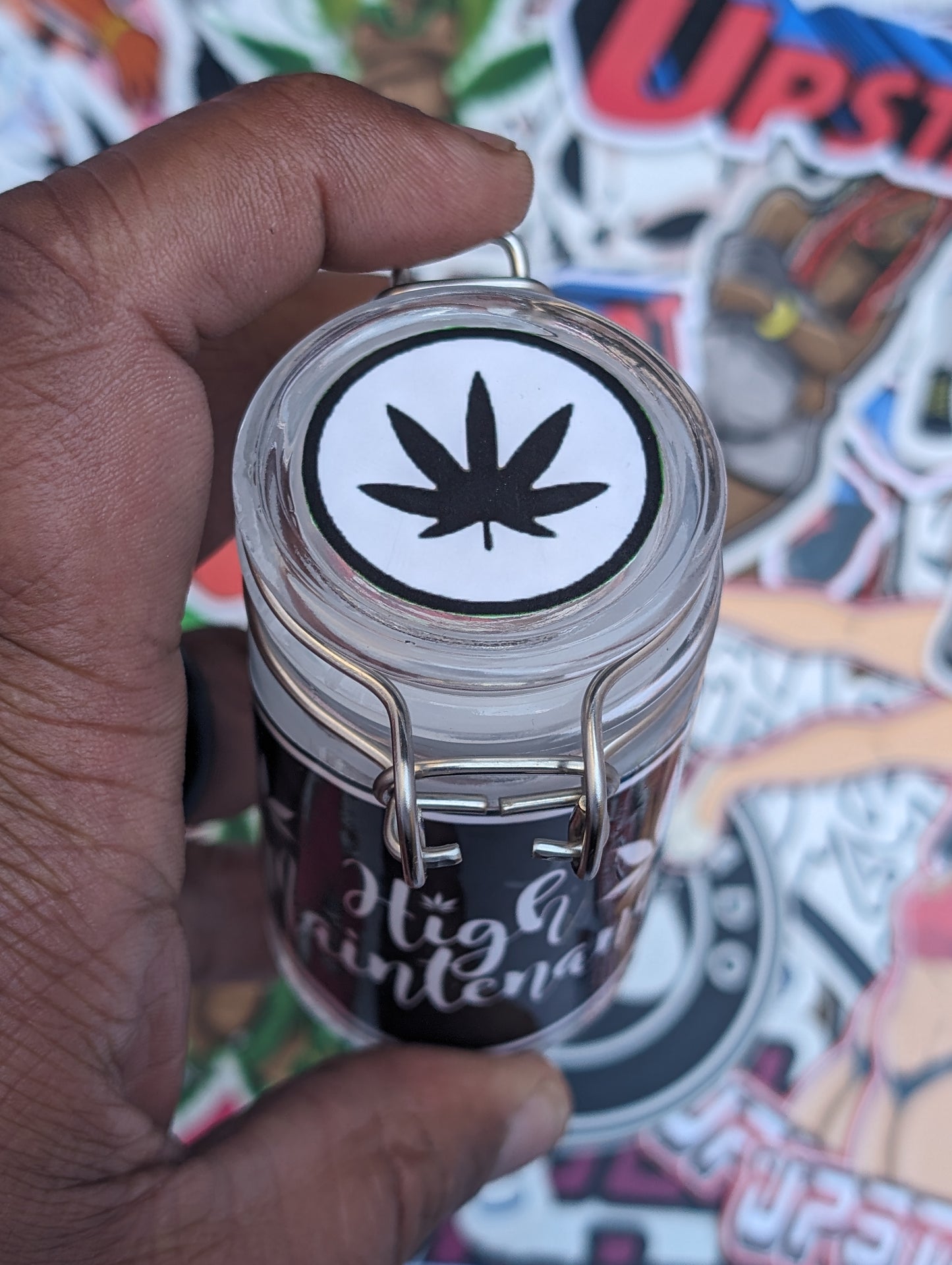 high maintenance regular stash jar