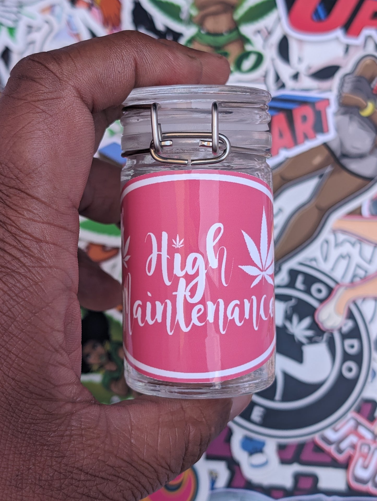 high maintenance regular stash jar