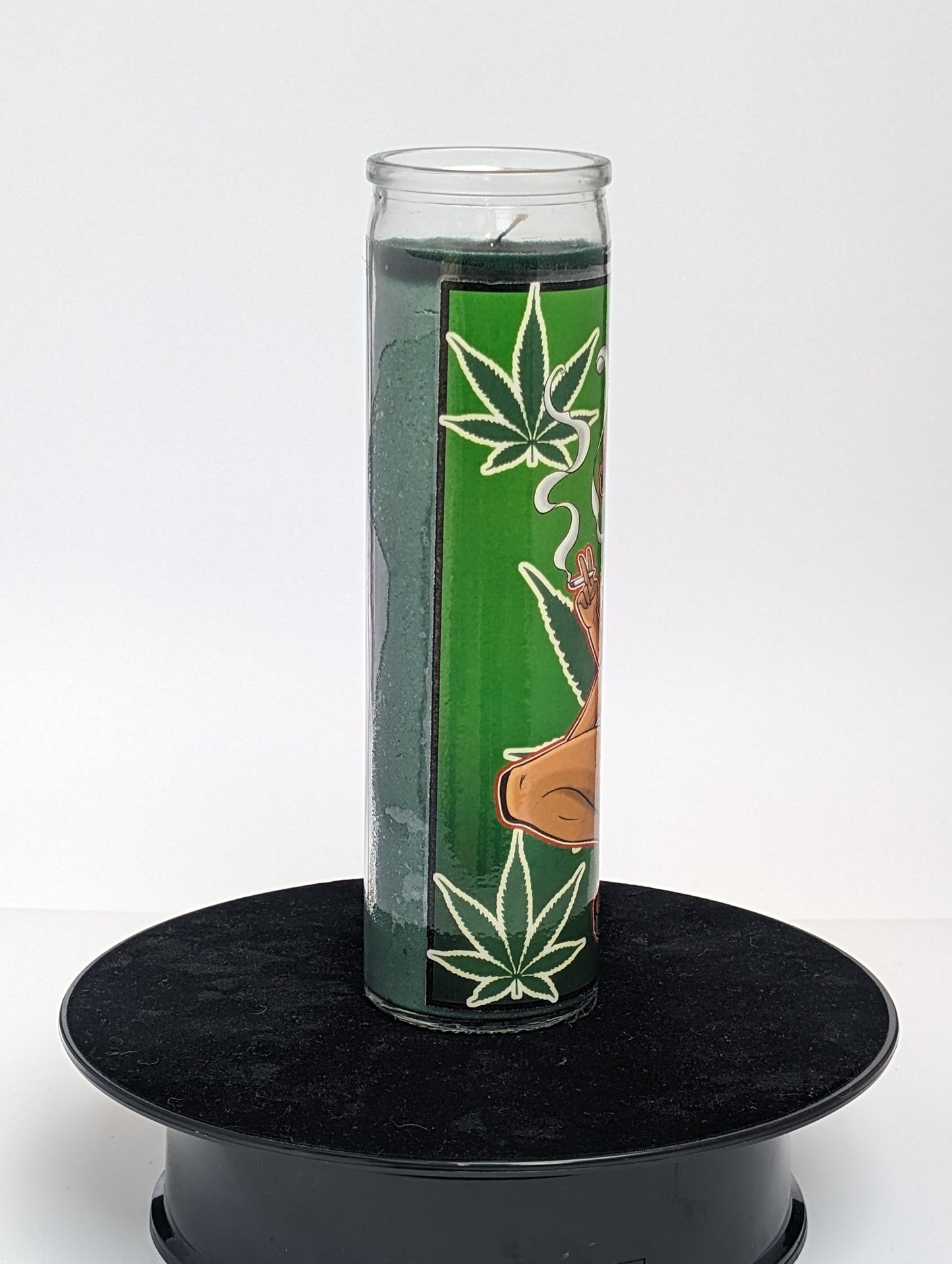 weed girl 2 pillar candle